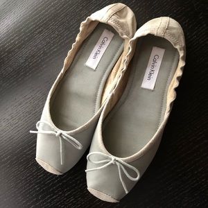 Calvin Klein Sari Grossgrain Ballet Flats Size 7.5